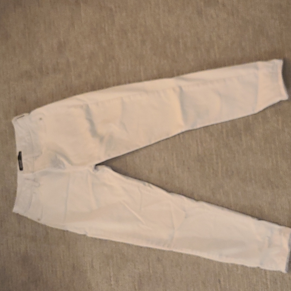 Just Black white denim jeans